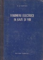 Fenomene electrice in gaze si vid