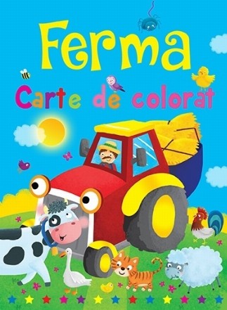 Ferma. Carte de colorat