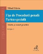 Fişe procedură penală partea specială