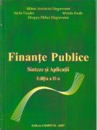 Finante publice Sinteze aplicatii