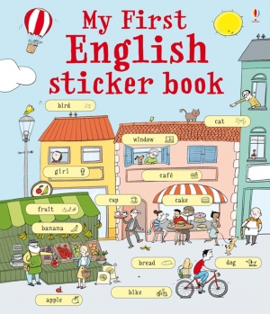 My first English sticker book