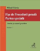 Fise Procedura penala Partea speciala