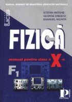 Fizica (F1) manual  - (clasa a X-a)