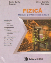 Fizica - MANUAL PENTRU CLASA A IX-A F1