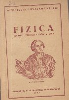 Fizica - Manual pentru clasa a VII-a (Editie 1954)