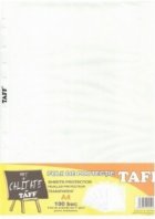 Folie protectie A4 tip U 100 bucati/set Taff 25 microni