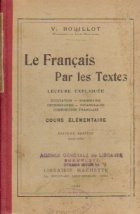 Francais Par les textes Lecture