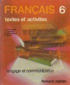 Francais Textes activites Language Communication