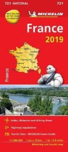 France 2019 - Michelin National Map 721