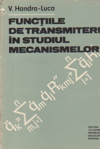 Functiile de transmitere in studiul mecanismelor