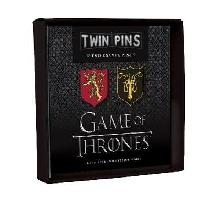 Game of Thrones Twin Pins: Lannister and Greyjoy Sigils