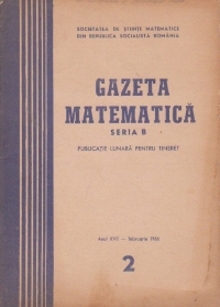 Gazeta matematica, 2/1966