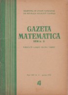 Gazeta matematica, 4/1970