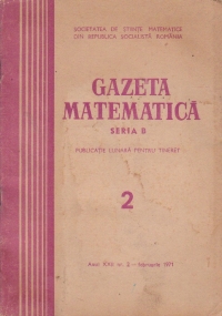 Gazeta matematica, 2/1971