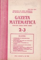 Gazeta matematica, 2-3/1982