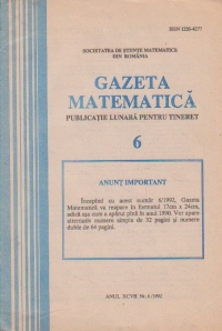 Gazeta matematica, 6/1992