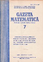 Gazeta Matematica, 7/1981