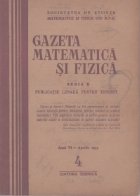 Gazeta matematica si fizica,  4/1955