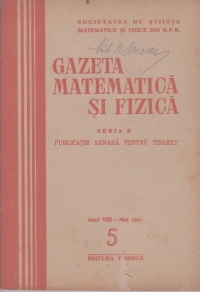 Gazeta matematica si fizica,  5/1957