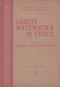 Gazeta matematica si fizica,  3/1959