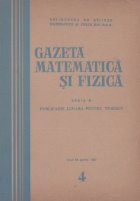 Gazeta matematica fizica 4/1960