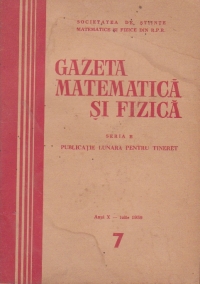 Gazeta matematica si fizica, 7/1959