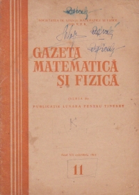 Gazeta matematica si fizica, 11/1961