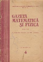 Gazeta Matematica Fizica 04/Aprilie 1963