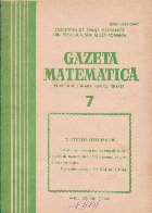 Gazeta matematica,  Iulie 1986