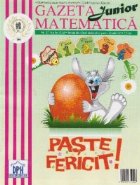 Gazeta Matematica Junior, Nr. 37 (Editia Aprilie 2014)