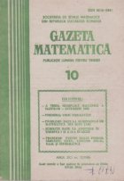 Gazeta Matematica Octombrie 1986