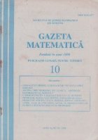 Gazeta Matematica Octombrie 1994