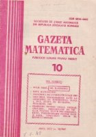 Gazeta Matematica, Octombrie 1987