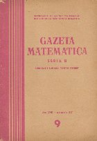 Gazeta Matematica 09/Septembrie 1967