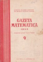 Gazeta Matematica Seria Septembrie 1973