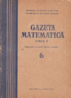 Gazeta Matematica, Seria B, Iunie 1974