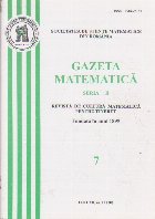 Gazeta Matematica, Seria B, Nr. 7/2007