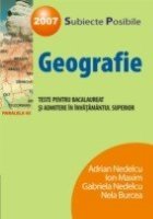 GEOGRAFIE TESTE BACALAUREAT ADMITERE INVATAMANTUL