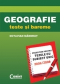 GEOGRAFIE. TEZE CU SUBIECT UNIC 2008-2009