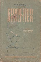 Geometria analitica. Manual pentru clasa a XI-a reala