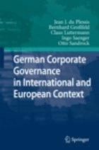 German Corporate Governance International and