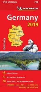 Germany 2019 Michelin National Map