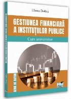 Gestiunea financiară instituţiilor publice curs