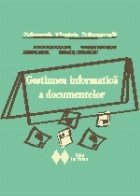 Gestiunea informatica documentelor