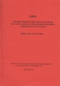 Ghid pentru proiectarea instalatiilor de ventilare si climatizare folosind anemostate sau fante