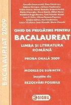 Ghid pregatire pentru Bacalaureat Limba