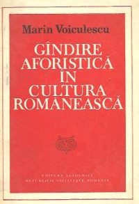 Gindire aforistica in cultura romaneasca