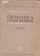 Gramatica Limbii Romane, Volumul al II-lea - Sintaxa