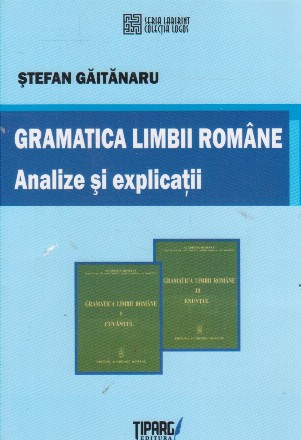 Gramatica limbii romane. Analize si explicatii