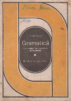 Gramatica (cu notiuni de vocabular si fonetica) Manual pentru clasa a VIII-a